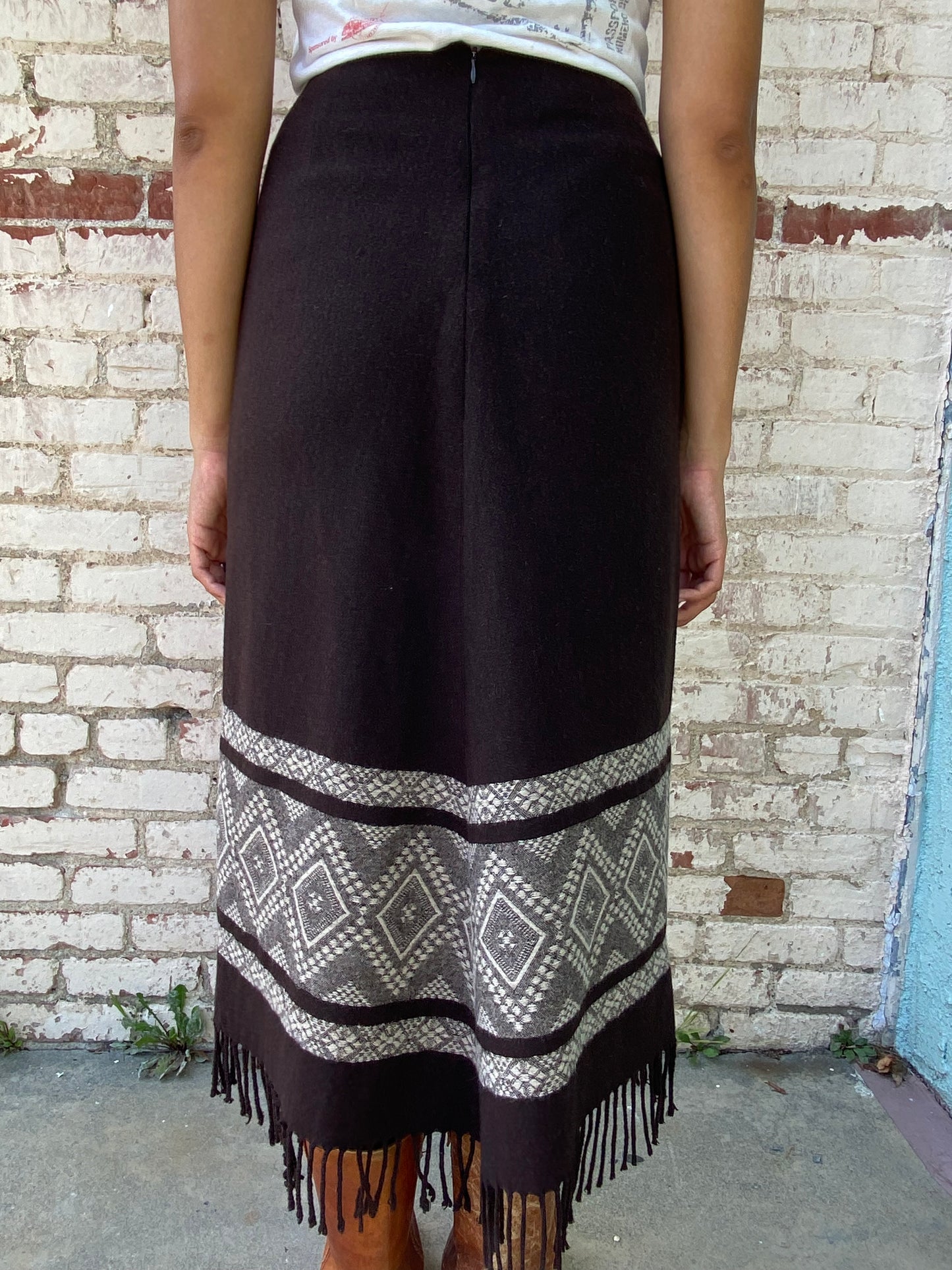 Jones New York Country Wool Skirt