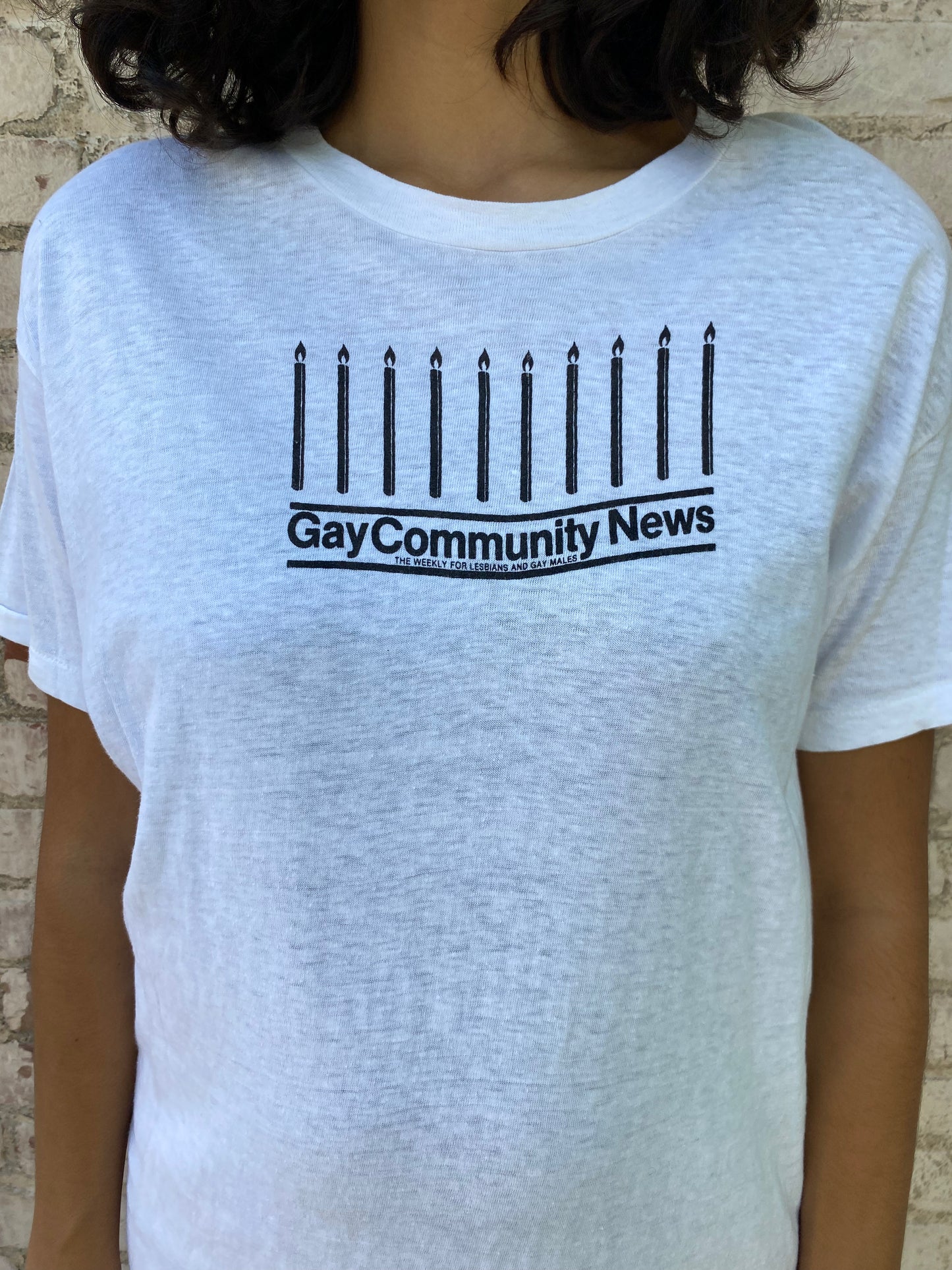 Vintage Gay Community News T-shirt