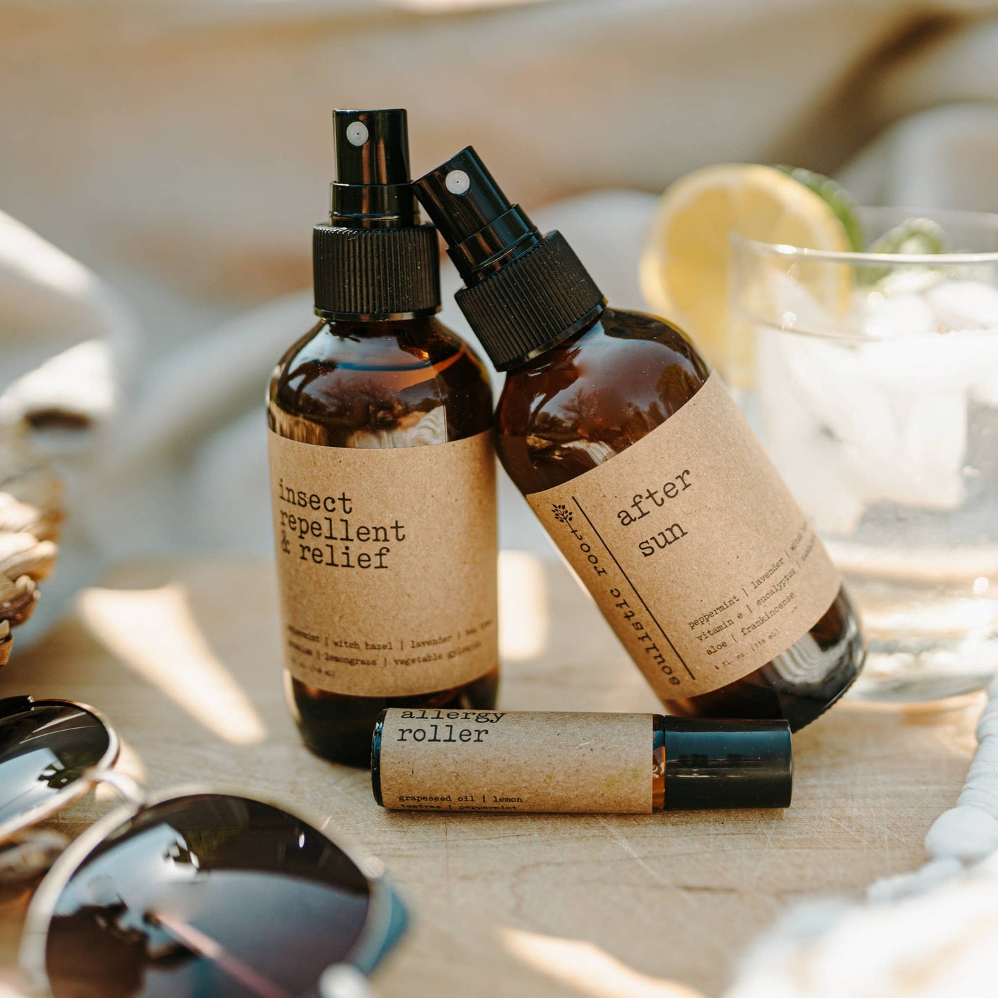 After Sun Spray – Aloe & Essential Oils for Sunburn Relief