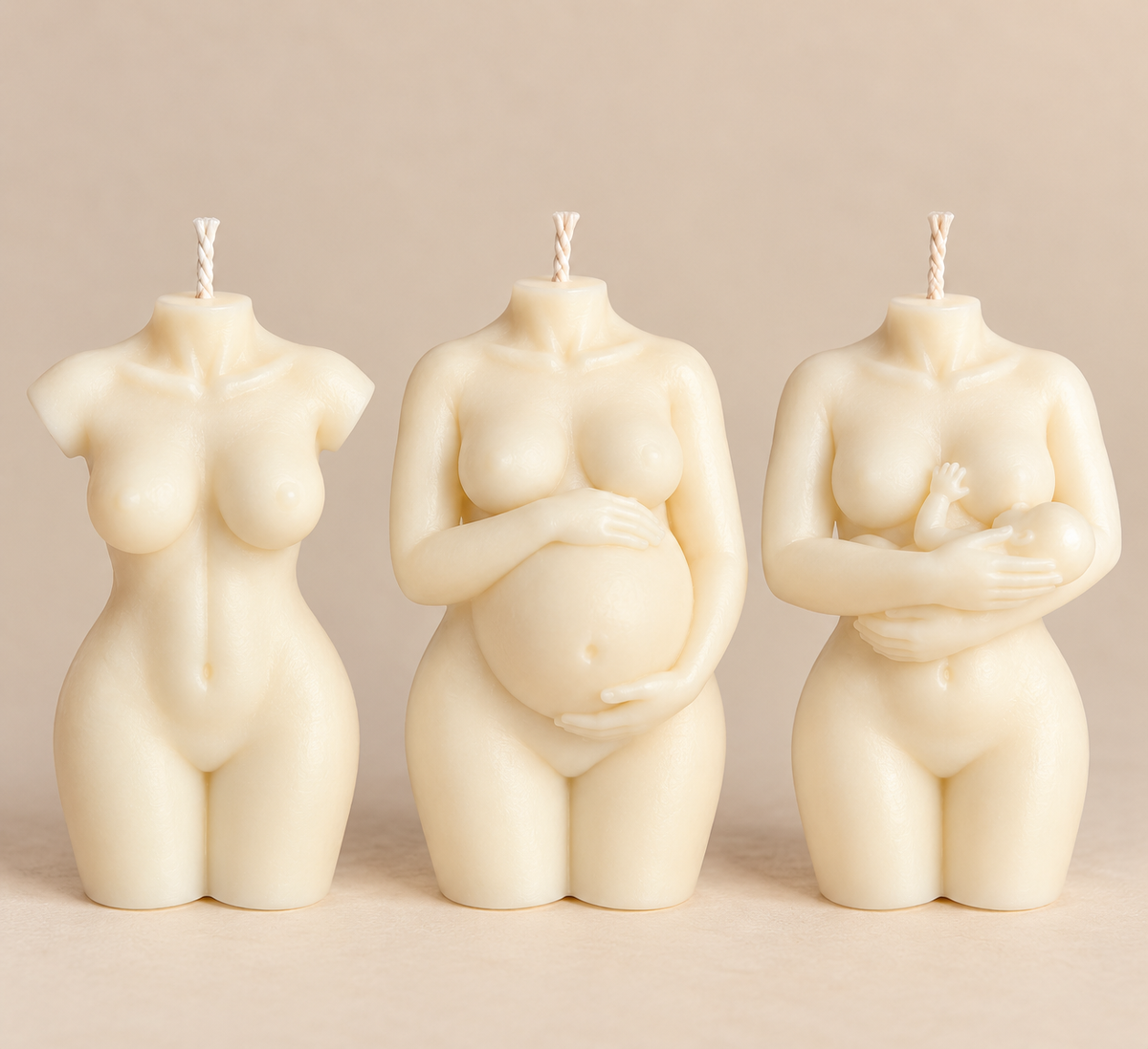 Naked Women Candle- Choose Your Style