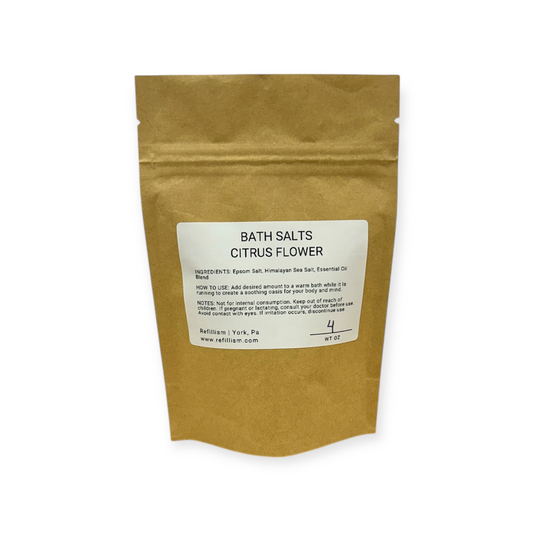 Bath Salt | Citrus Flower | 4oz Pouch