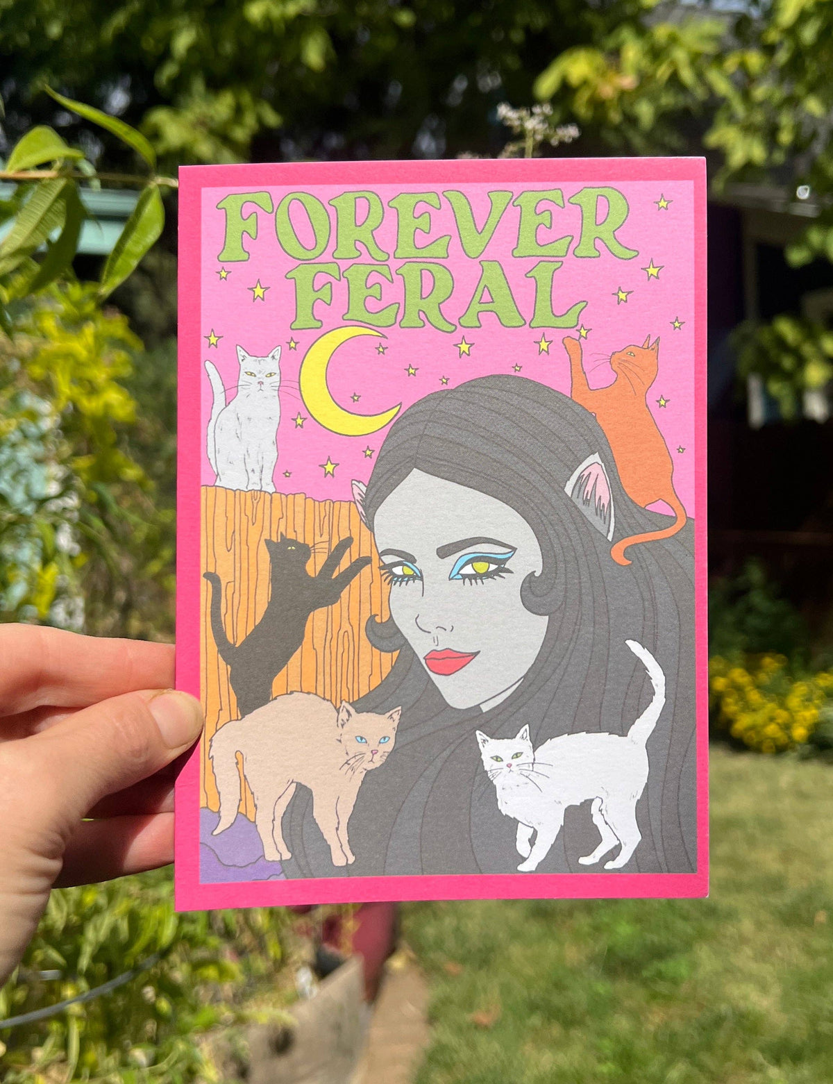 Forever Feral Birthday Card