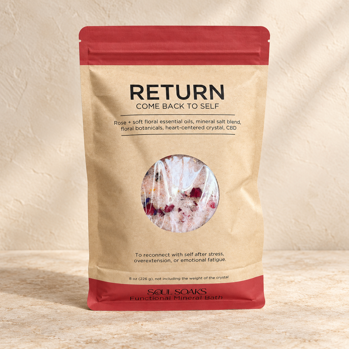 RETURN — Rose Mineral Bath Soak | Soul Soaks