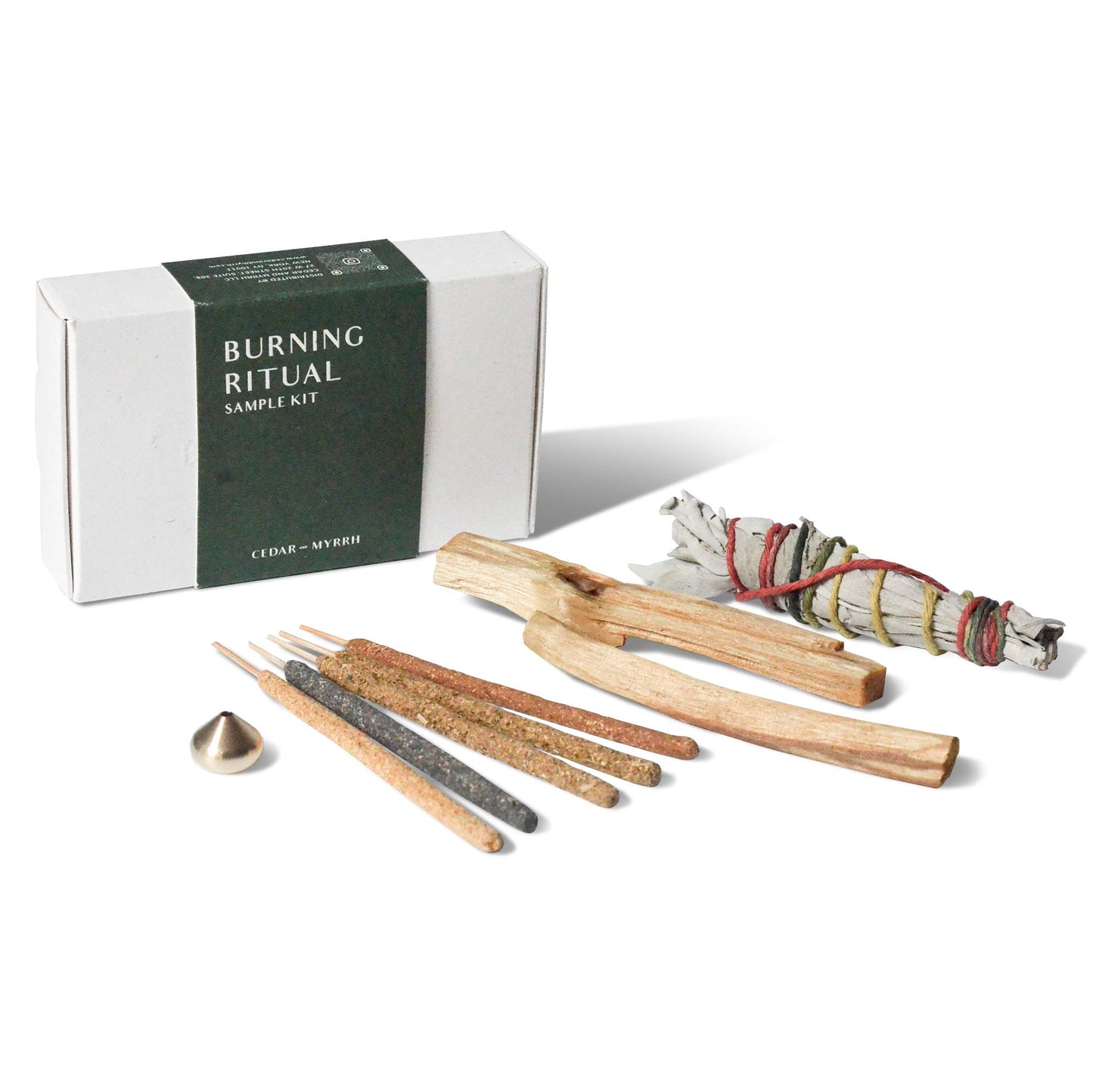 Sacred Burning Ritual Kit - Incense, Palo Santo & Sage